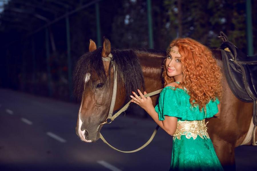 "Ən ehtiraslı atı seçdim" -  Zemfira+fotolar