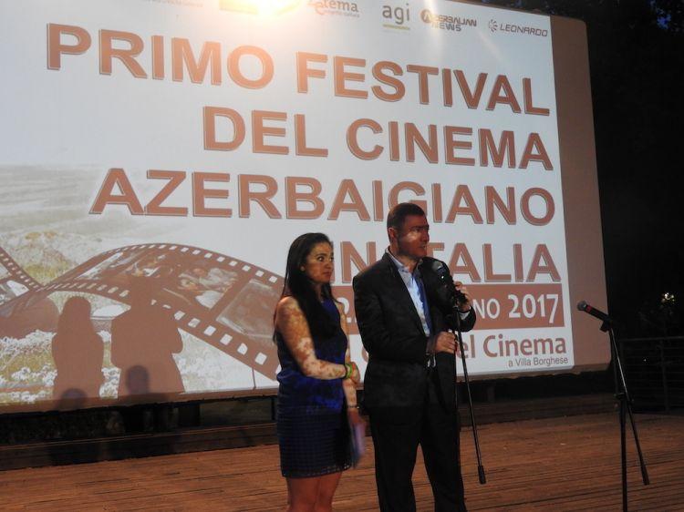 İtaliyada birinci Azərbaycan Film Festivalının açılışı olub - fotolar