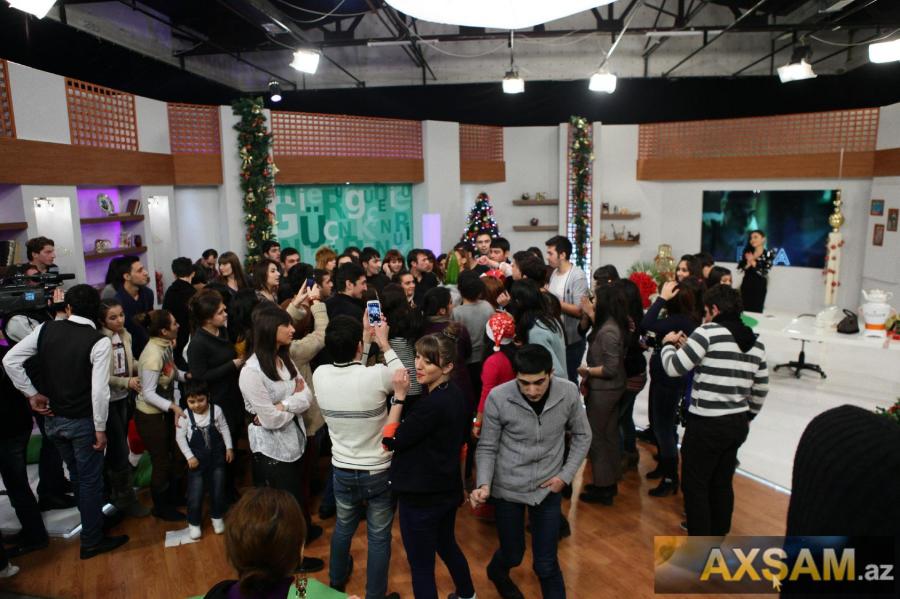 “ATV”də Röyaya hücum etdilər (Fotolar)