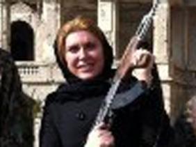 Xoşqədəm Hidayətqızı əli avtomatlı Əfqanıstanda  (Fotolar)