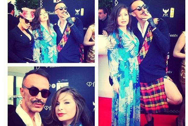 Züleyxa Akçurina Kann festivalında (Fotolar)