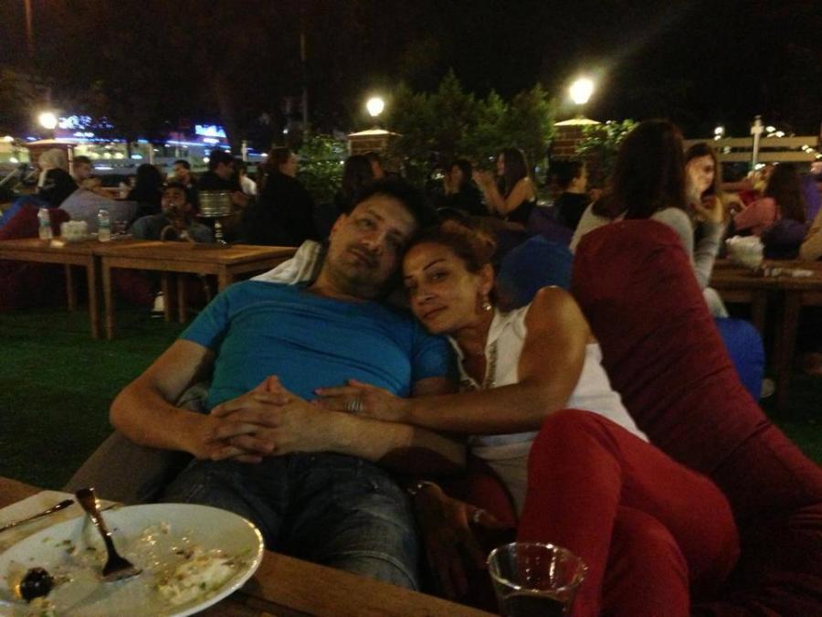 Azərbaycanlı aktyor həyat yoldaşı ilə (Foto)