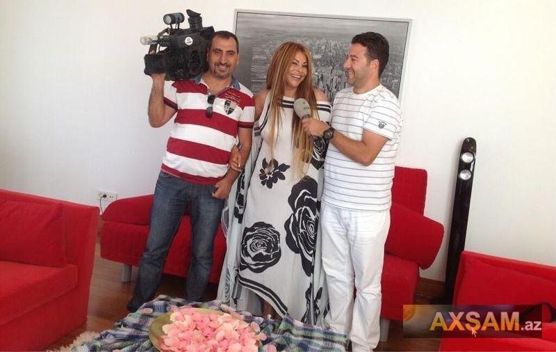 “Kanal D” Aygün Kazımovanın evində