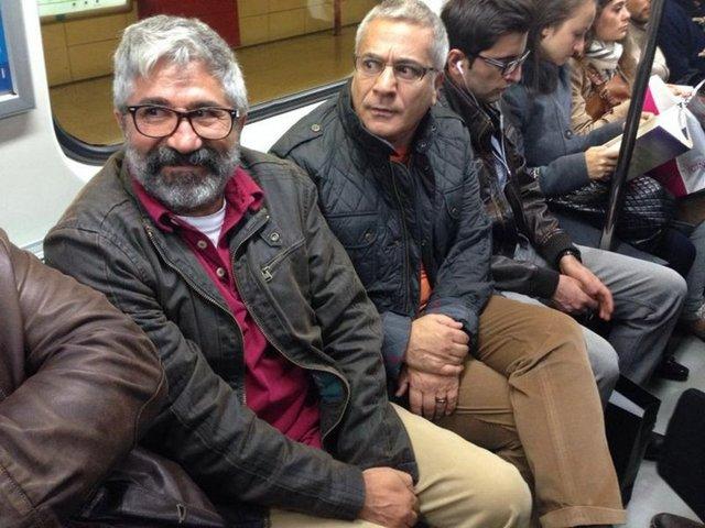 Məhmət Əli Ərbil metroda - Fotolar