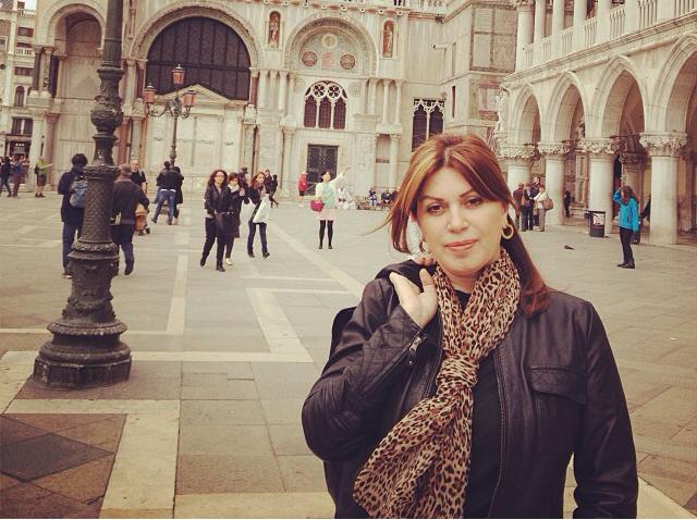 Sənubər İsgəndərli Venesiyada –  Foto