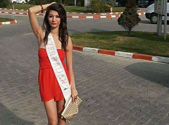 Azərbaycanlı model beynəlxalq gözəllik yarışmasında - fotolar