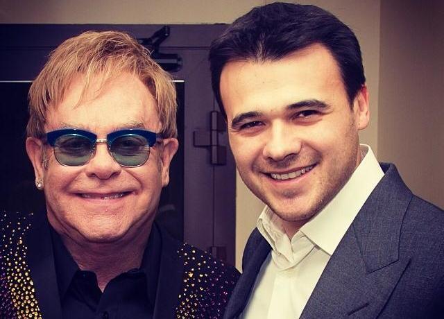 Emin dünya ulduzu ilə birlikdə - Fotolar