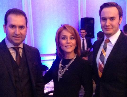 İradə İbrahimova Mustafa Ceceli ilə bir arada