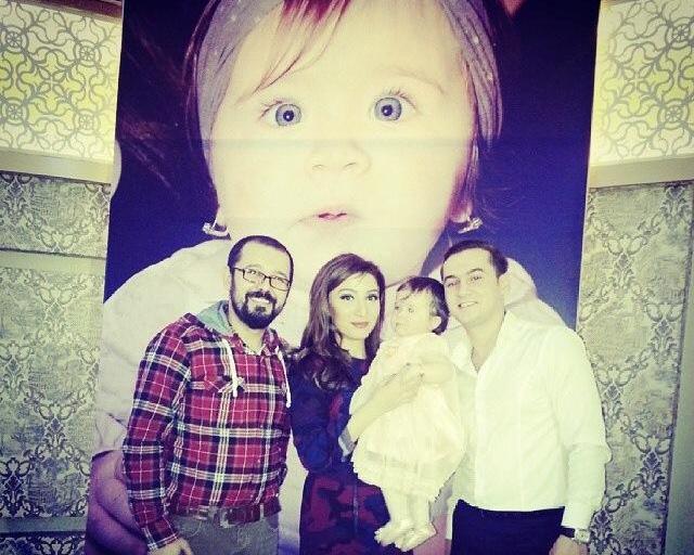 Müğənni 1 yaşlı qızına ad günü etdi -  fotolar 