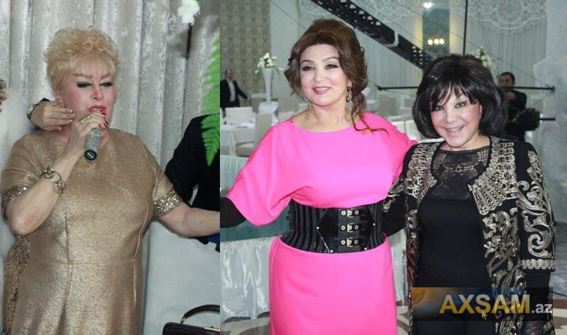 İlhamə Nazpəri və Flora ilə bir araya gəldi -  fotolar