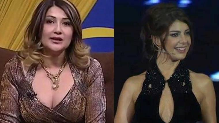 Türklər sinəsi açıq aparıcını kimə bənzətdi? -  fotolar