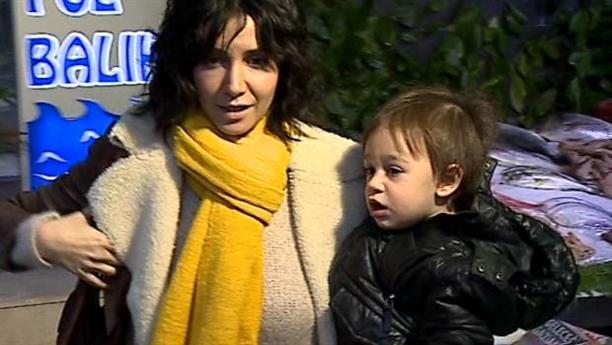 Cem Yılmazdan boşanan xanımı oğlu ilə - fotolar