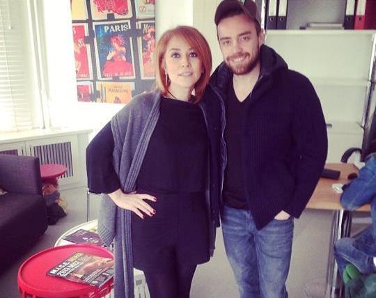 İradə Murad Dalkılıçla bir arada -  foto