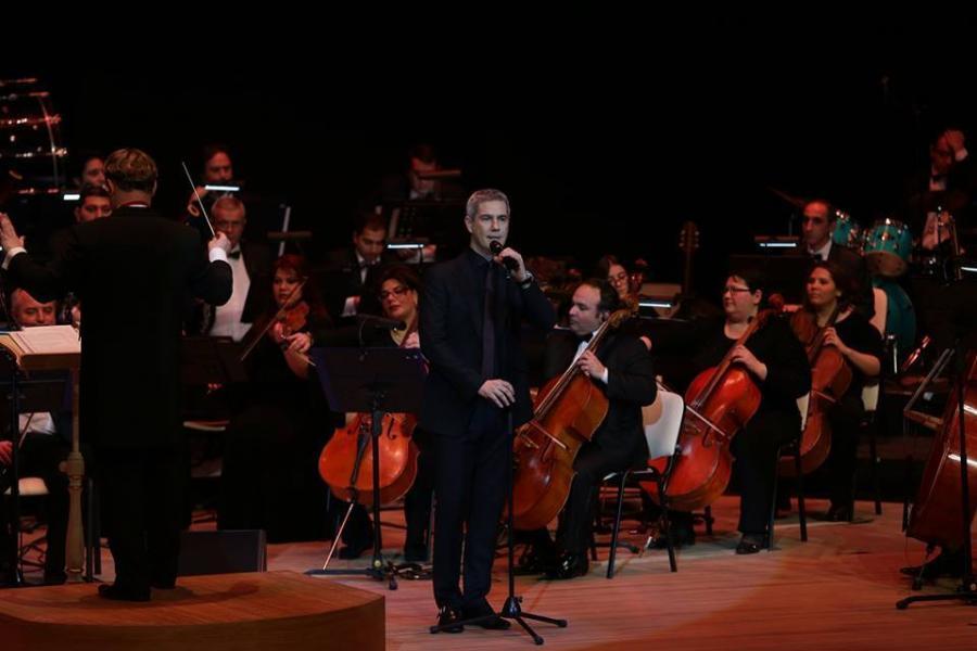  Dünya şöhrətli müğənninin Bakı konsertindən fotolar