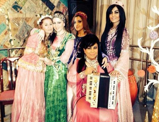 Fatimə sənətçilərlə xına mərasimində – fotolar