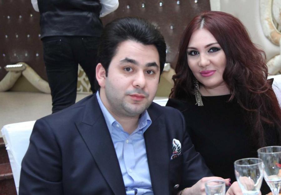 Samir Piriyev həyat yoldaşı ilə - fotolar