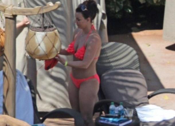 Britni Spirs arıqlayıb, "bikini" geyindi -  fotolar