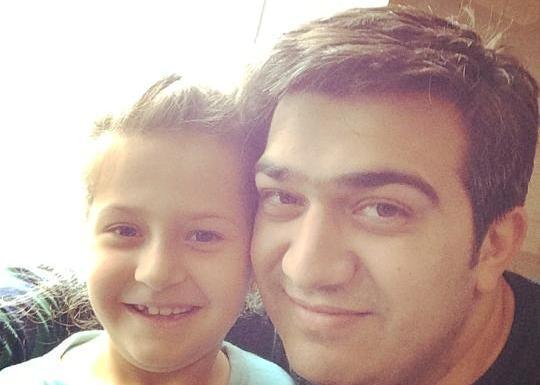 Azərbaycanlı müğənni qızı ilə - foto 