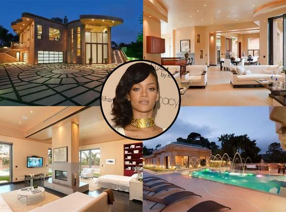 Rihanna oğrulara görə evindən imtina etdi - fotolar