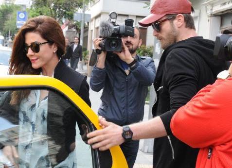Kıvanç Tatlıtuğ sevgilisi ilə bir arada - fotolar