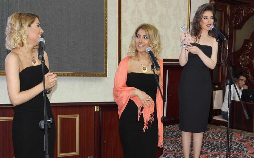 Əkiz bacılarla Zarina eyni libasda - fotolar