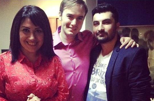 Leyli və Hakan Mustafa Ceceli ilə bir arada – fotolar