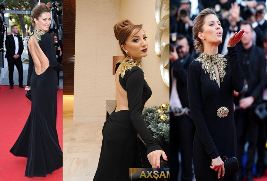 Viktoriya Günayın libasından geyindi -  fotolar