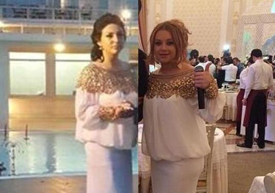Xatirəylə aparıcı eyni libası geyindi - fotolar