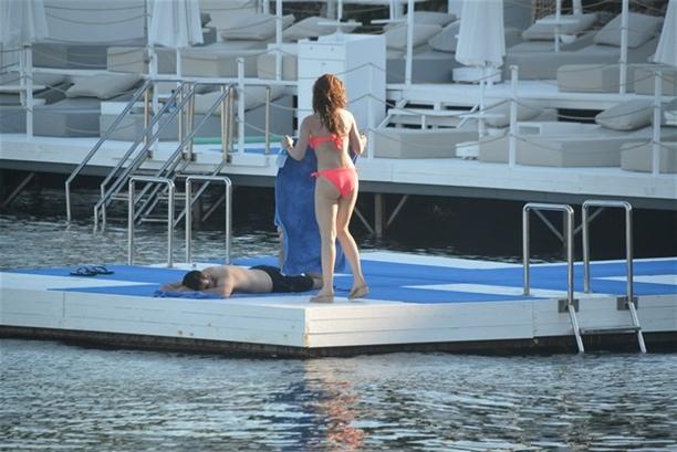Gökçə Bahadır və yeni sevgilisi istirahətdə - fotolar