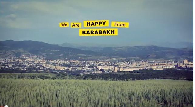 Ermənilər "Happy" klipini Qarabağda çəkdilər - video