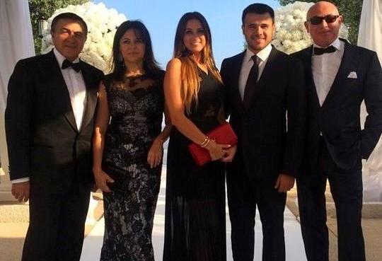 Ağalarovlar ailəsi İqor Krutoyun qızının toyunda – fotolar 