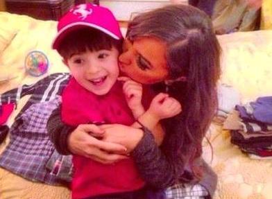 Leyla Əliyeva oğlanları ilə - foto
