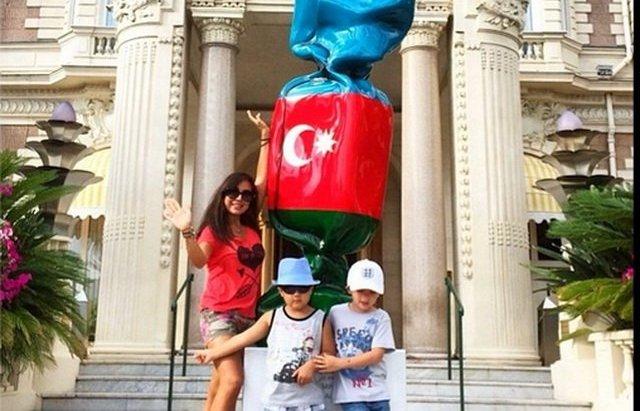 Leyla Əliyevadan maraqlı foto