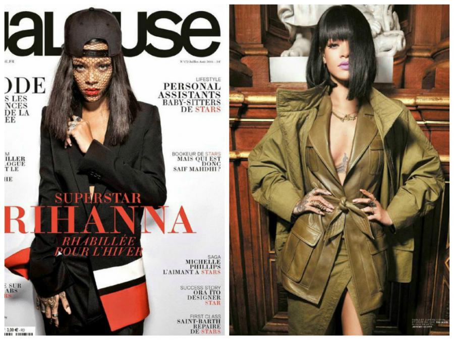 Rihanna müxtəlif obrazlarda - fotolar