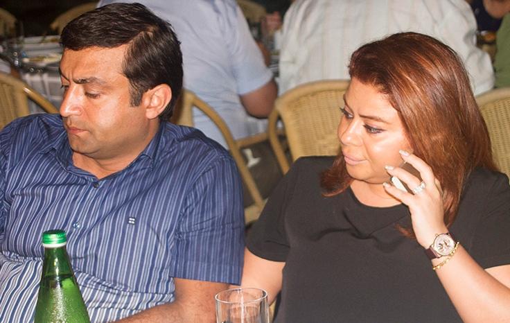 Nigar və həyat yoldaşı iftarda – foto 