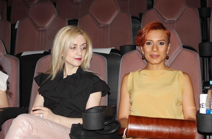Tünzalə və Muradın səsləndirdiyi cizgi filminin təqdimatından  fotolar