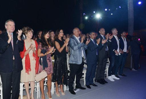 Mehriban Əliyeva Kannda caz konsertində - fotolar