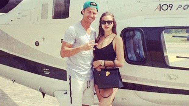 Ronaldo və İrina Şeyk Yunanıstanda - fotolar