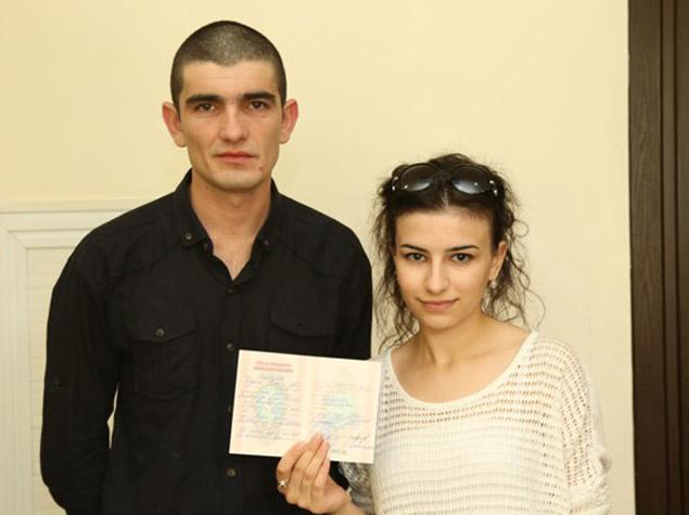 Bakıda təcridxanada nikah mərasimi -  fotolar