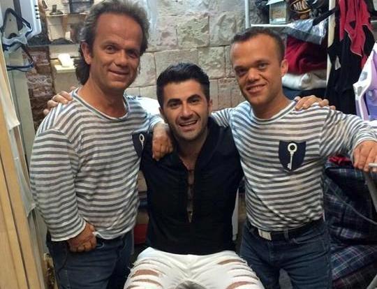 Zaurun “Fort Boyard”ın tanınmış simaları ilə fotoları 