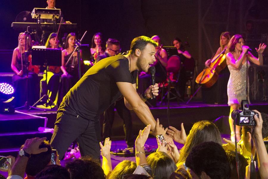 Emin "Yaşıl Teatr"da konsert verdi -  fotolar