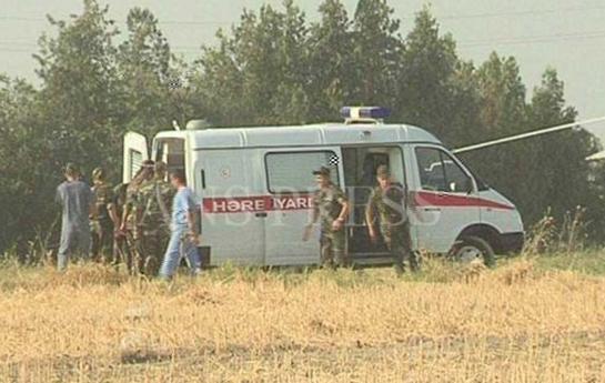 Yaralı əsgərlər Bakıya gətirilir - fotolar