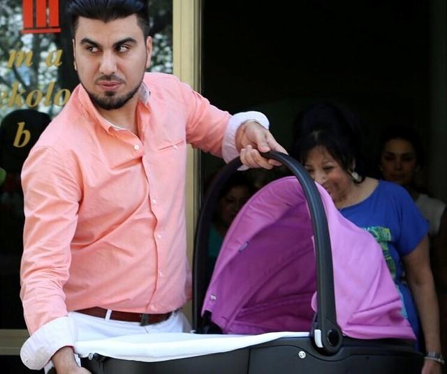 Azərbaycanlı müğənni ata oldu – foto 