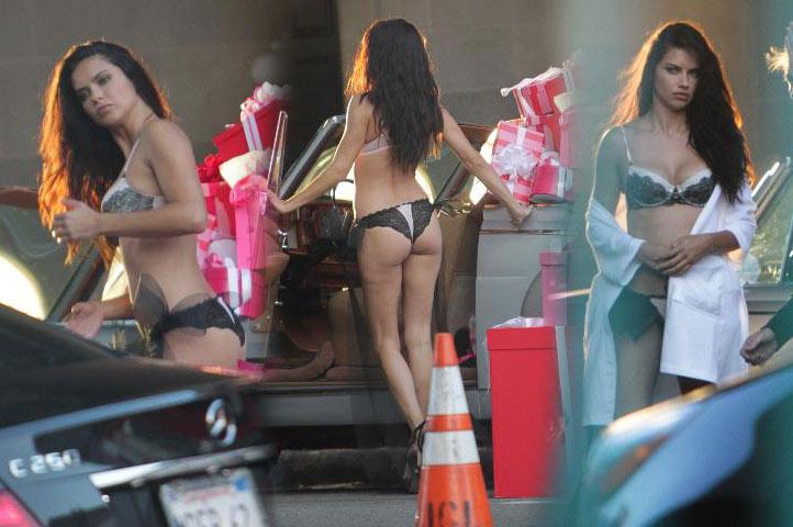 Adriana Lima yenə də diqqət mərkəzində - fotolar 