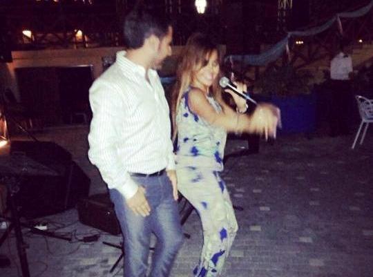Mətanət aparıcı ilə belə rəqs etdi – fotolar 