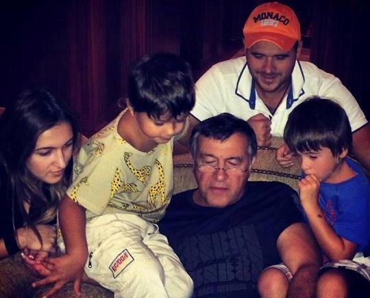 Ağalarov nəvələri və övladları ilə - fotolar