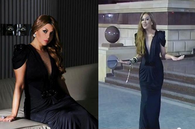 Rəqsanə Aygünün libasından geyindi – foto+video