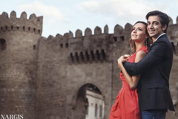 Muradın sevgilisi ilə Bakıda fotosessiyası 