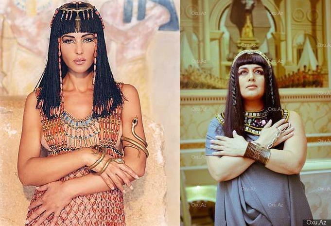 Elza Seyidcahan "Kleopatra" obrazında - fotolar