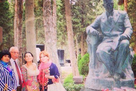 Üzeyir Hacıbəylinin məzarını ziyarət etdi – fotolar 